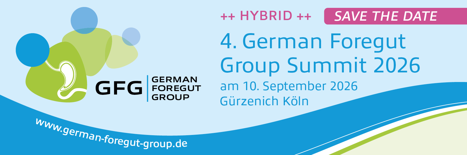 4. German Foregut Group Summit 2026, 10. September 2026, Gürzenich Köln ©COCS GmbH 4. German Foregut Group Summit 2026, 10. September 2026, Gürzenich Köln ©COCS GmbH
