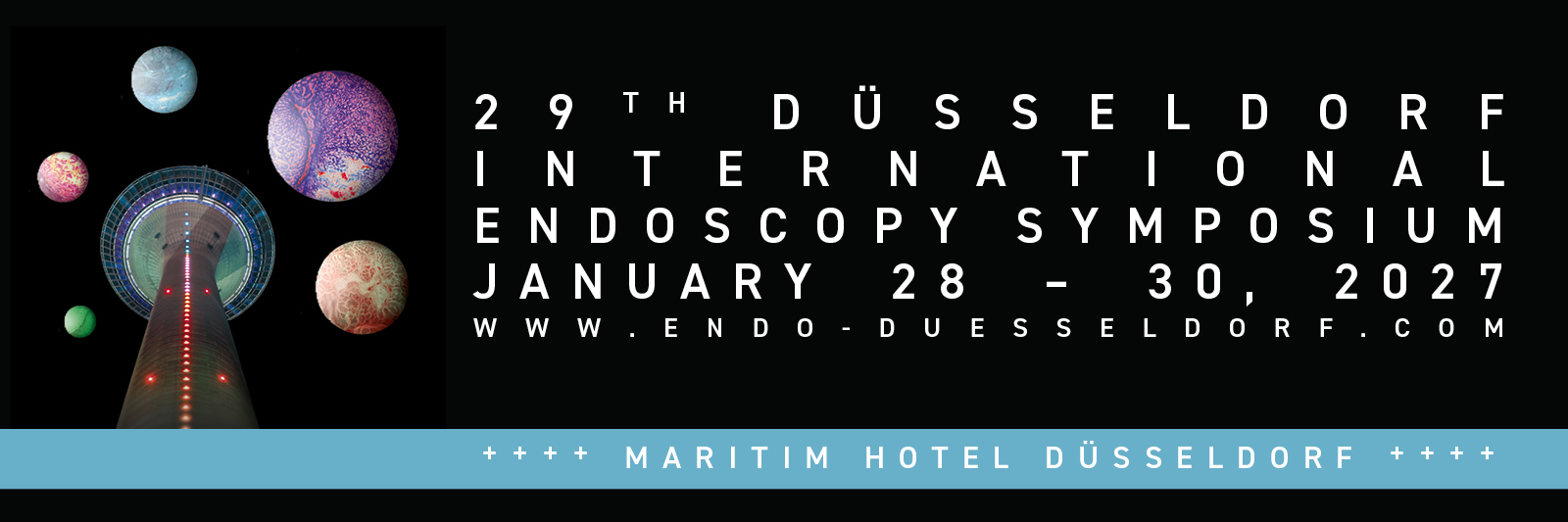 29. Düsseldorf International Edoscopy Symposium, 28. - 30. Januar 2027 | ©COCS GmbH 29. Düsseldorf International Edoscopy Symposium, 28. - 30. Januar 2027 | ©COCS GmbH